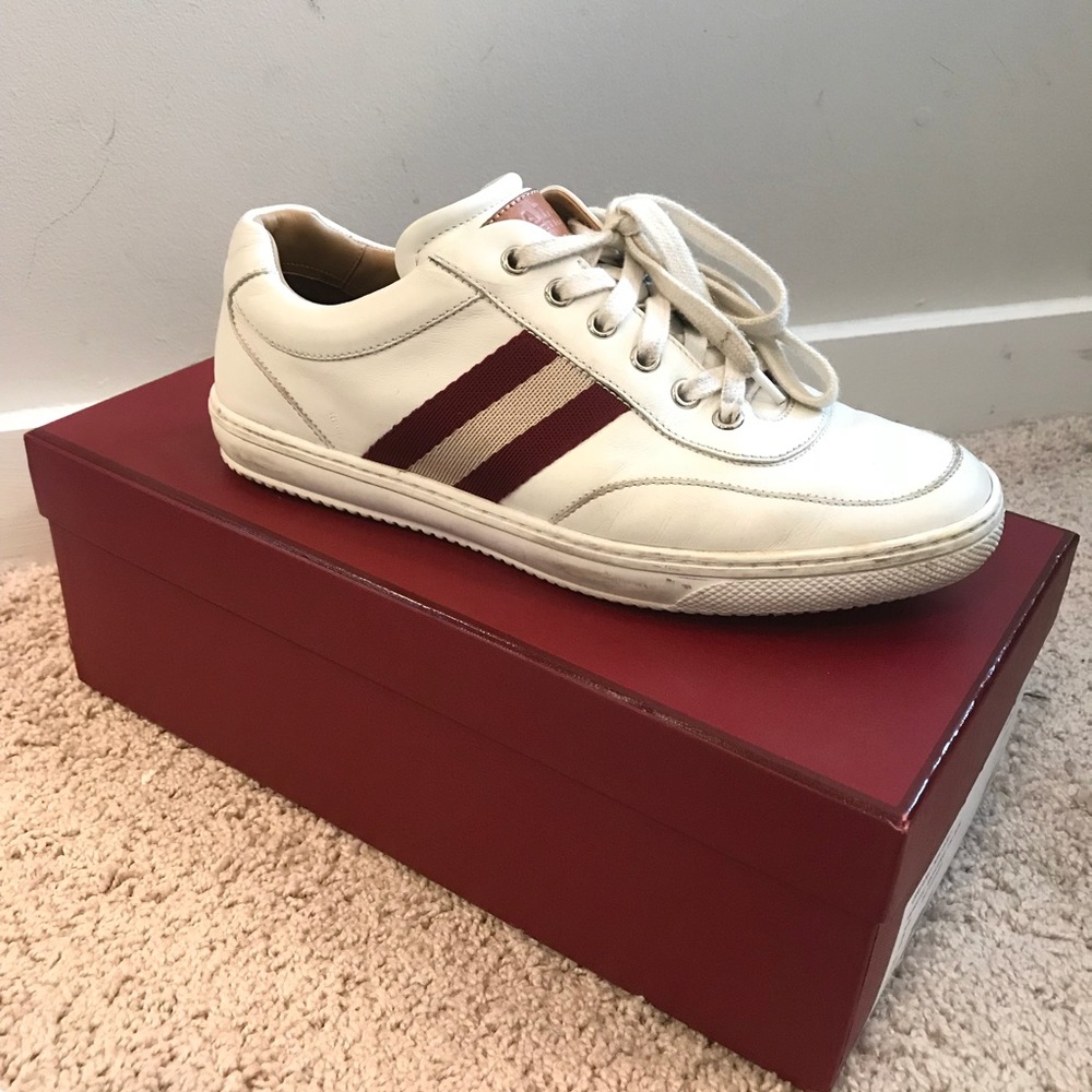 BALLY white sneakers